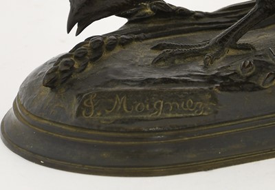 Lot 379 - After Jules Moigniez (1835-1894): A Bronze...