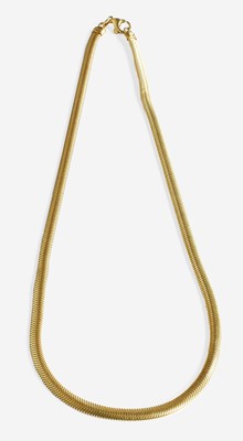 Lot 319 - A 9 Carat Gold Necklace, length 41cm