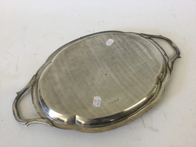 Lot 2111 - An Elizabeth II Silver Tray