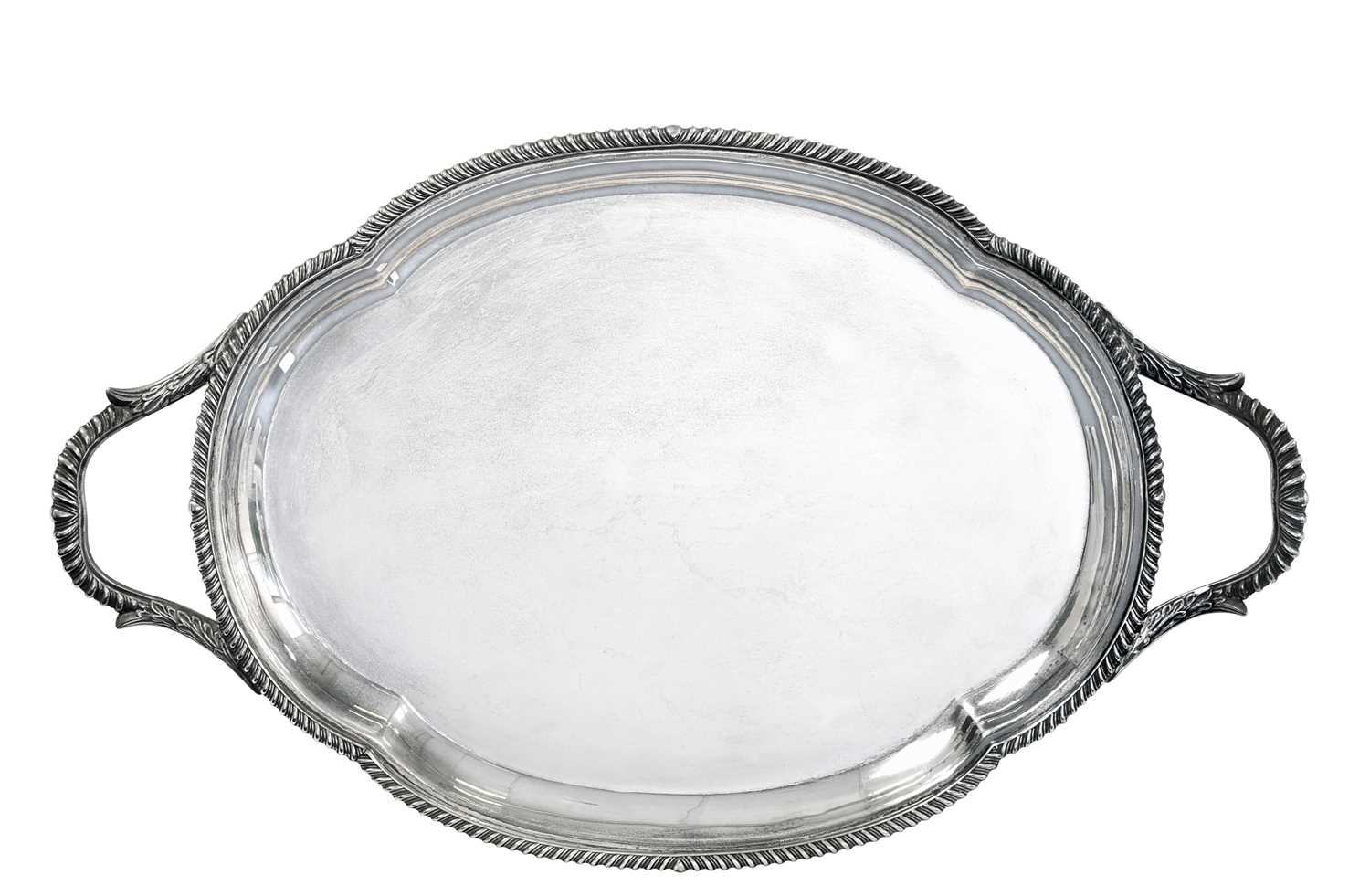 Lot 2111 - An Elizabeth II Silver Tray