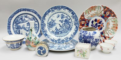 Lot 297 - Assorted Asian Ceramics, including 18th...