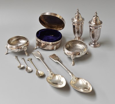 Lot 82 - A Collection of Assorted Silver, comprising a...