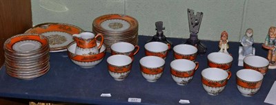 Lot 227 - Ceramics including a Noritake tea service, Hummel figures etc
