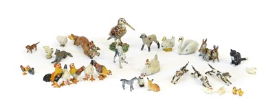 Lot 516 - A Collection of Cold-Painted Miniature...