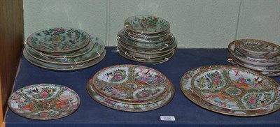 Lot 232 - Quantity of Chinese famille rose plates, various dates (a.f.)