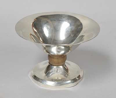 Lot 6 - A Dutch Silver and Wood Bowl, Makers Mark CBJ,...