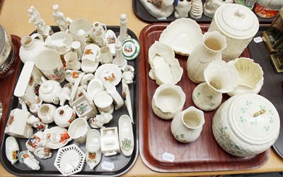 Lot 299 - A Collection of Belleek Porcelain, including...