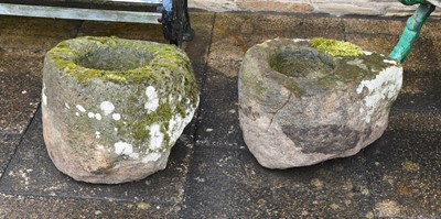 Lot 576 - A 19th Century Carved Stone Garden Trough, of...