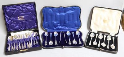 Lot 32 - A Collection of Assorted Silver and Silver...