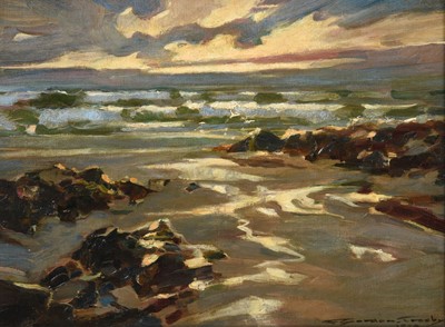 Lot 56 - Frederick Gordon Crosby (1885-1943) Seascape...