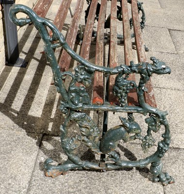 Lot 640 - Railway Interest: A Victorian Cast Iron Garden...