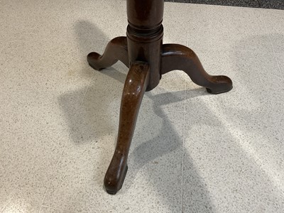 Lot 823 - A George III Mahogany Tripod Table, late 18th...