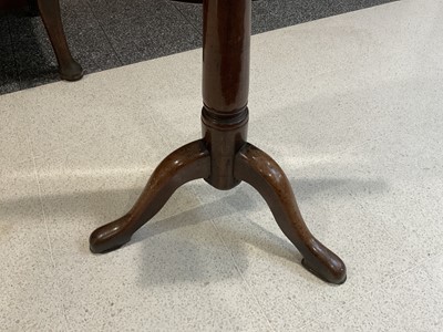 Lot 823 - A George III Mahogany Tripod Table, late 18th...