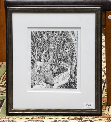 Lot 1073 - Paul Miller (b.1957) Robin & Heather (Tanner)...