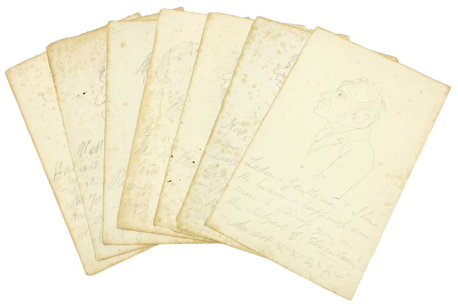 Lot 36 - Browning Sr. (Robert) [1782-1866]. Original...