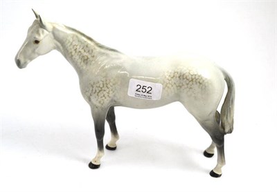 Lot 252 - A Beswick figure of Airbourne, a grey thoroughbred (winner of the Derby 1946)