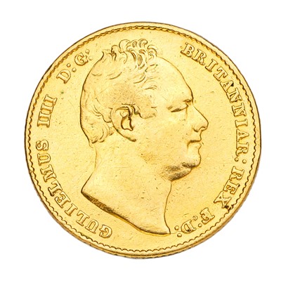 Lot 169 - William IV, Sovereign 1833, obv. bare head...