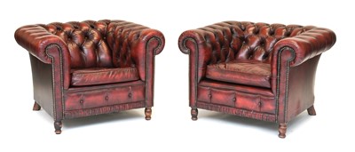 Lot 149 - A Pair of Millbrook Reproduction Buttoned and...