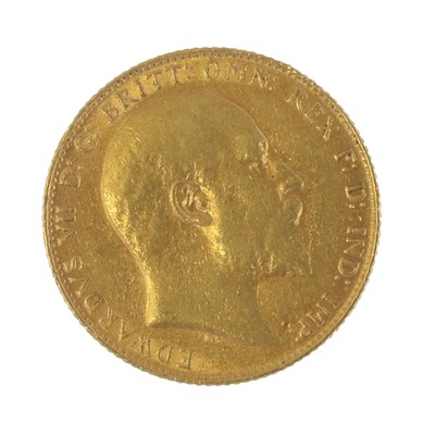 Lot 199 - Edward VII, Sovereign 1906, obv. bare head...