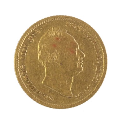 Lot 170 - William IV, Half Sovereign 1836, obv. bare...