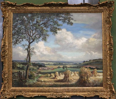 Lot 1049 - Max Hofler (1892-1963) Extensive landscape...