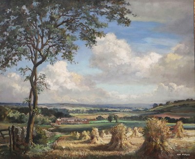 Lot 1049 - Max Hofler (1892-1963) Extensive landscape...