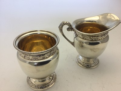 Lot 157 - A Six-Piece Austro-Hungarian Silver Tea and...