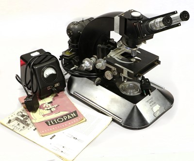 Lot 98 - Reicher (Austria) Binocular Microscope