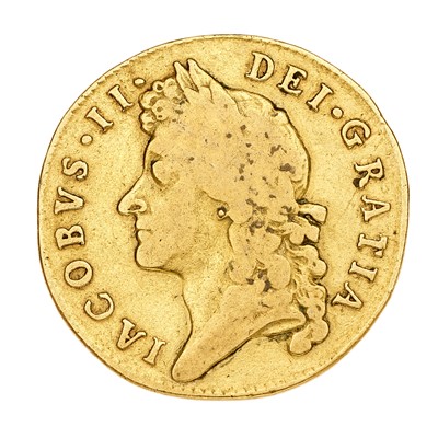 Lot 150 - James II, Guinea 1686, obv. second laureate...