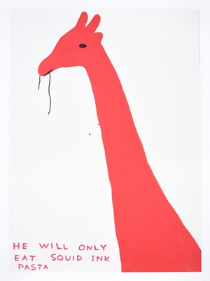 Lot 169 - David Shrigley OBE (b.1968) "He Will Only Eat...