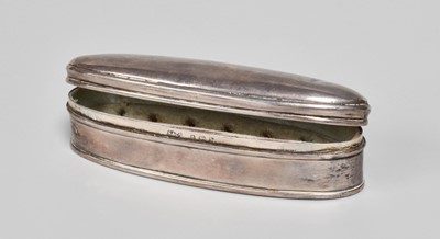 Lot 50 - An Edward VII Silver Ring-Box, by Spurrier and...
