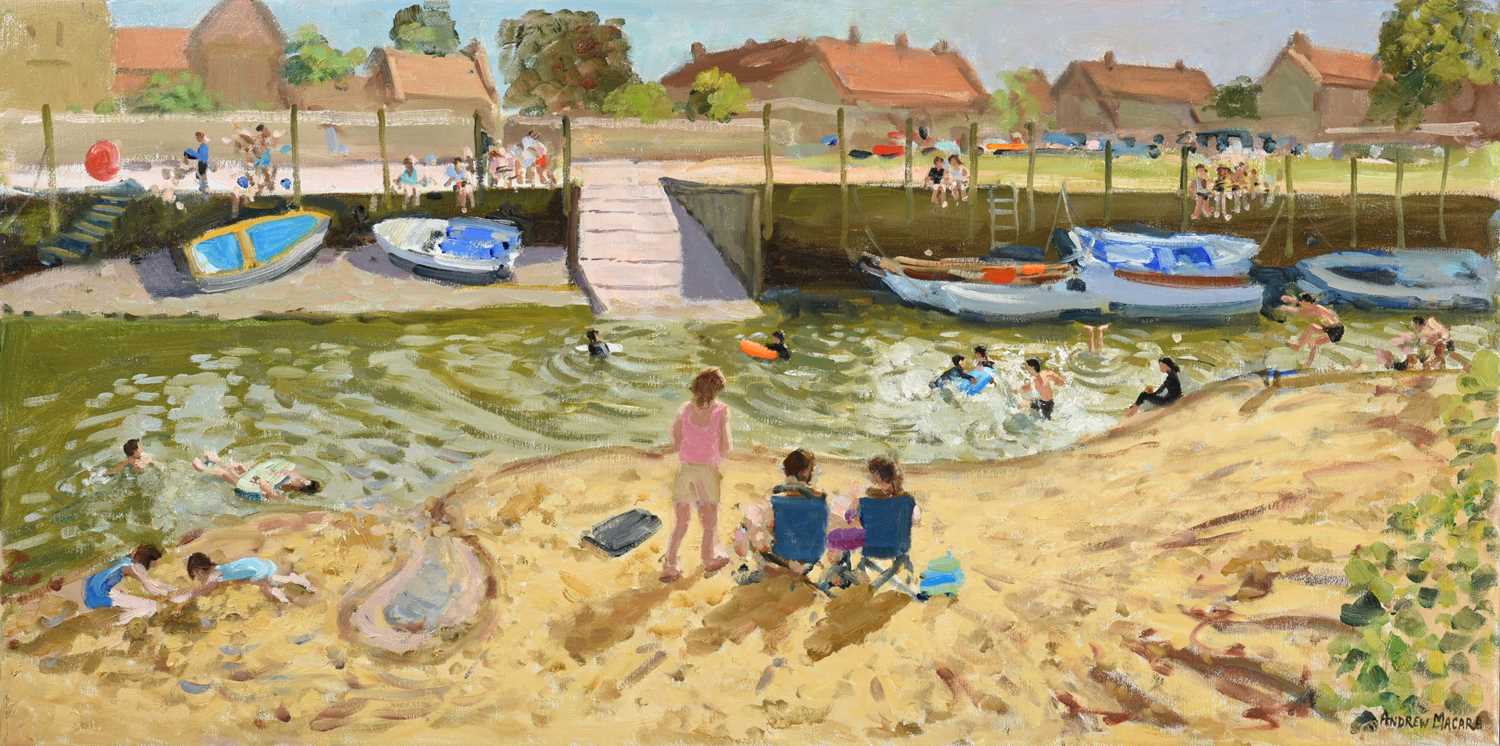 Lot 178 - Andrew Macara NEAC (b.1944) "Summer in...