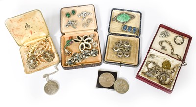 Lot 438 - A Quantity of Jewellery, including a pair of...