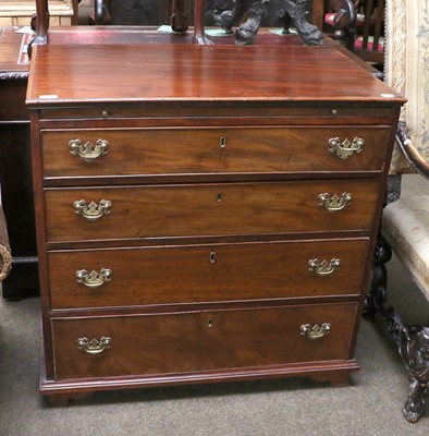 Lot 1318 - A 19th Century Mahogany Straight Front Chest...