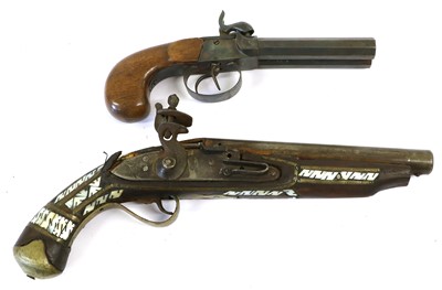 Lot 352 - A Continental Side by Side Double Barrel...