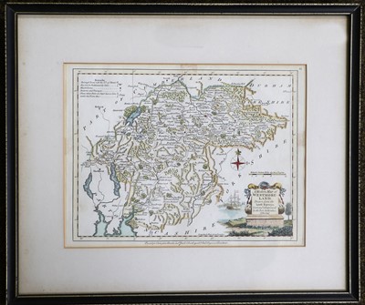 Lot 1152 - Three Maps of Northumberland, Lancashire,...