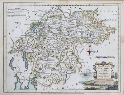 Lot 1152 - Three Maps of Northumberland, Lancashire,...