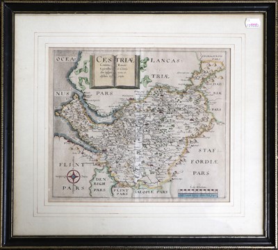 Lot 1152 - Three Maps of Northumberland, Lancashire,...