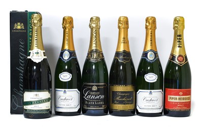 Lot 3228 - Lanson Black Label Champagne (one...