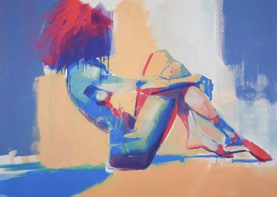 Lot 1058 - Toby Mulligan (b.1969) "In Repose" Signed and...