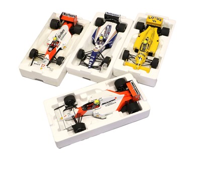 Lot 575 - Minichamps 1:18 Scale Ayton Senna Group