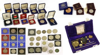 Lot 441 - A Mixed Collection of Silver and Base Metal...