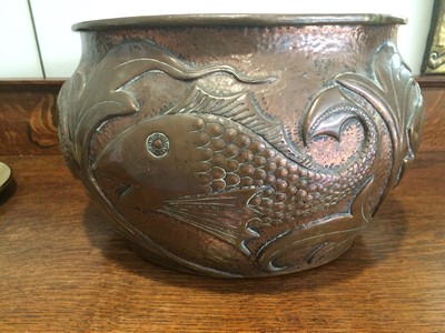 Lot 254 - An Arts & Crafts Copper Planter, by John...
