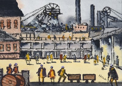 Lot 1034 - Eric Hill (b.1921) "Yorkshire Coal" Signed,...