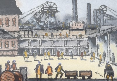 Lot 1034 - Eric Hill (b.1921) "Yorkshire Coal" Signed,...