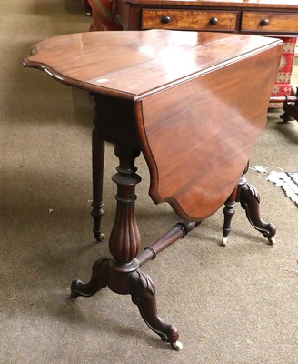 Lot 1301 - A Victorian Mahogany Sutherland Table, on...