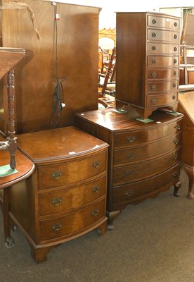 Lot 1299 - Three Reproduction Chests of Drawers,...