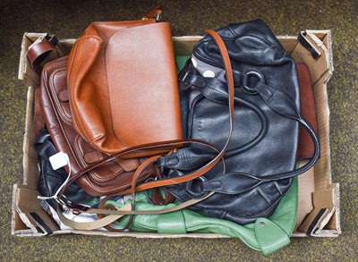Lot 195 - Assorted Modern Leather Handbags, comprising a...