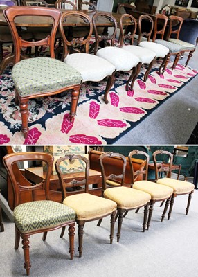 Lot 1462 - 12 Victorian Chairs - 3 sets of 4