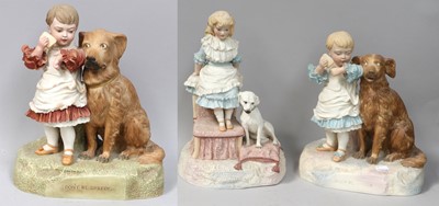Lot 230 - 19th Century Bisque Figures and Figure Groups,...